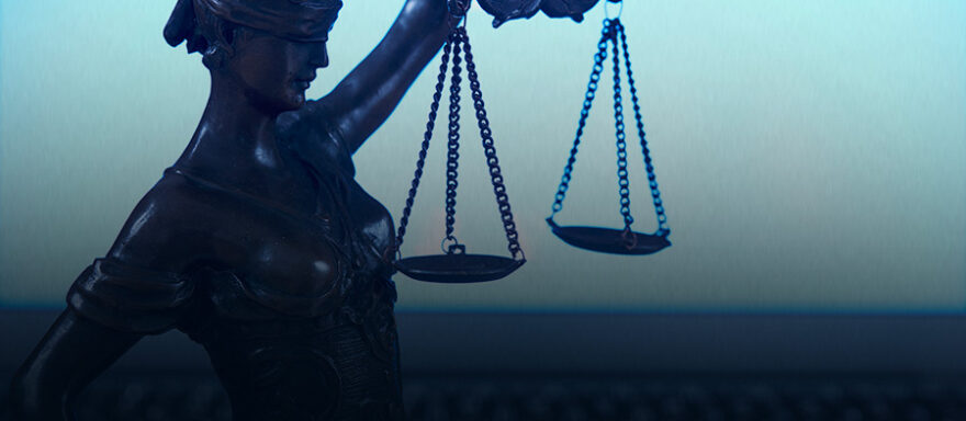 Lady Justice holding legal scales